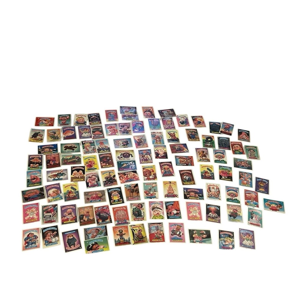 1986-87 Garbage‎ Pail Kids Sticker Card Lot Of 100 1980s VTG Good Condition